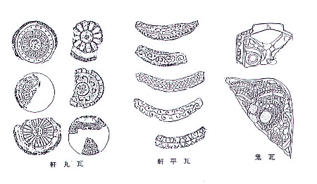 国分寺の屋根を飾った瓦