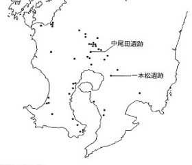 阿高式土器が出土する遺跡