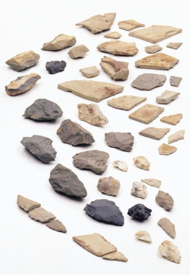 石槍・石槍未製品(大原野遺跡) 石槍・石槍未製品(大原野遺跡)