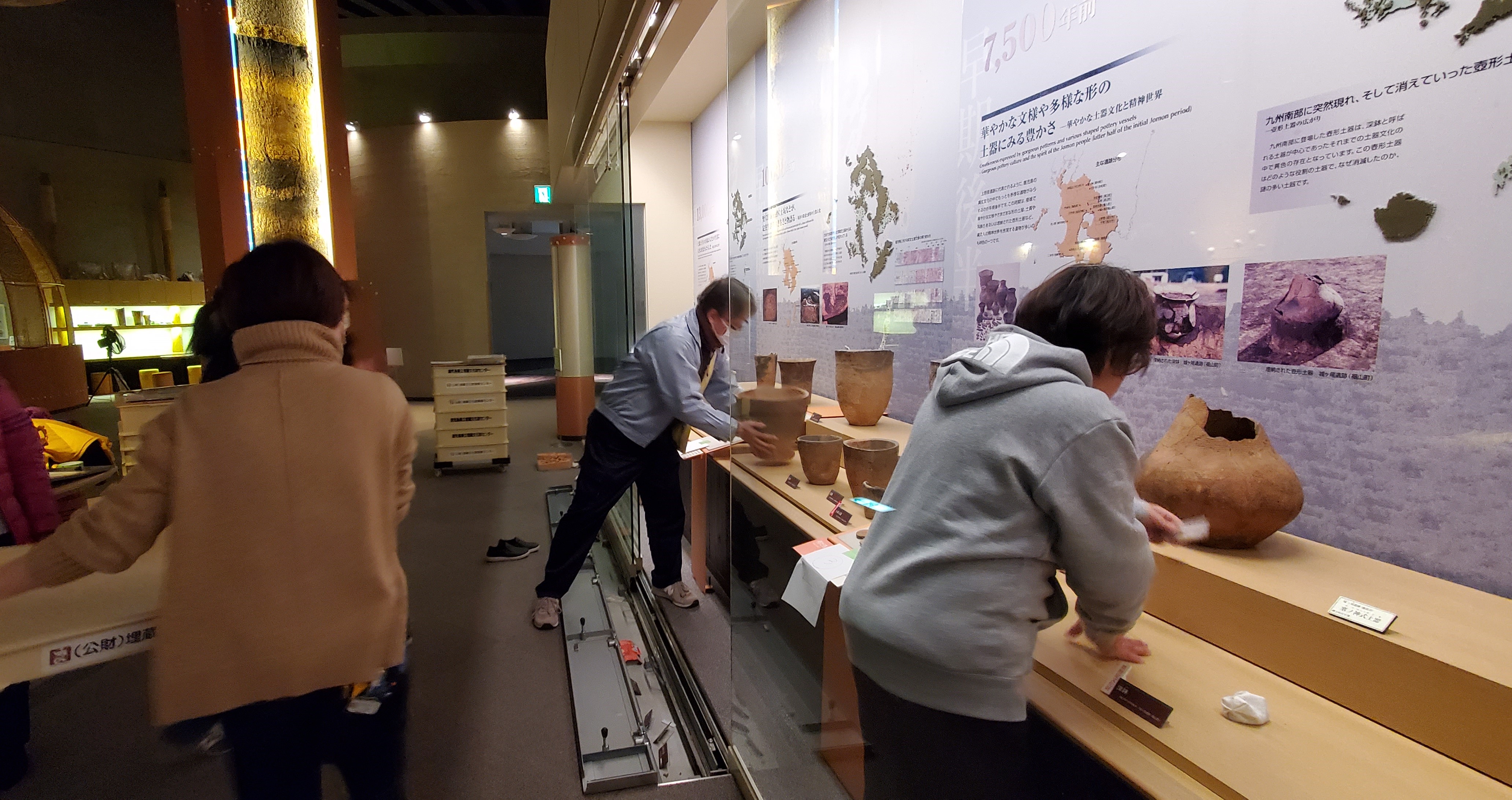 常設展示室リニューアル、始動。 – 鹿児島県上野原縄文の森